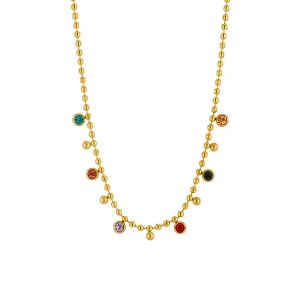 Gold_Ball_Necklace_For_Women